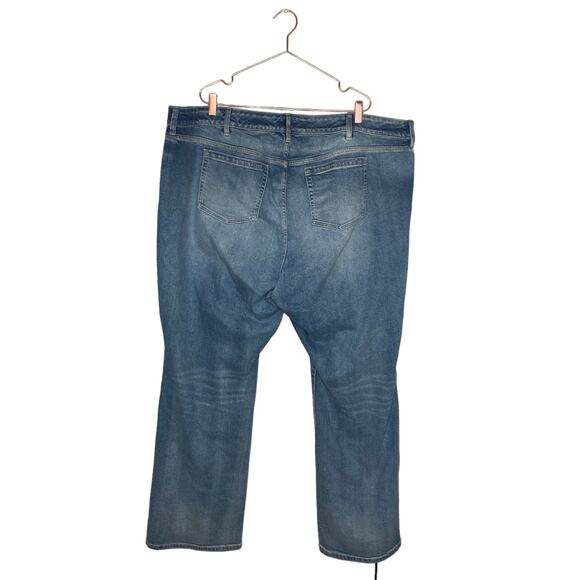 Torrid Womens Jeans Size 28T Blue Wash Slim Boot Mid Rise Straight Leg Western - Picture 7 of 8